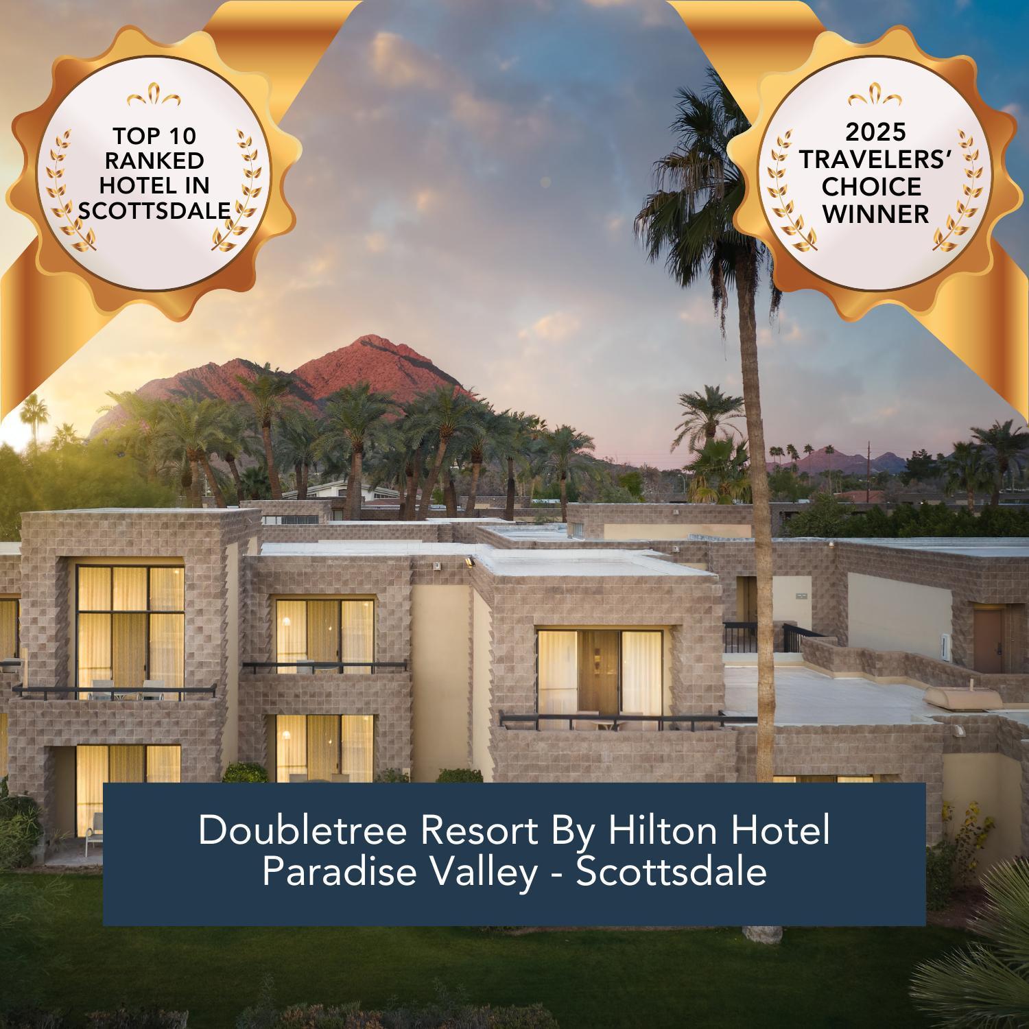 Doubletree By Hilton Paradise Valley Resort Scottsdale Exterior photo